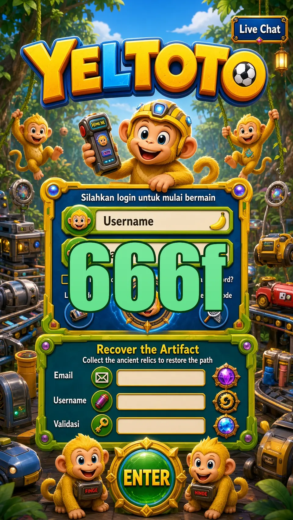 666f Masuk